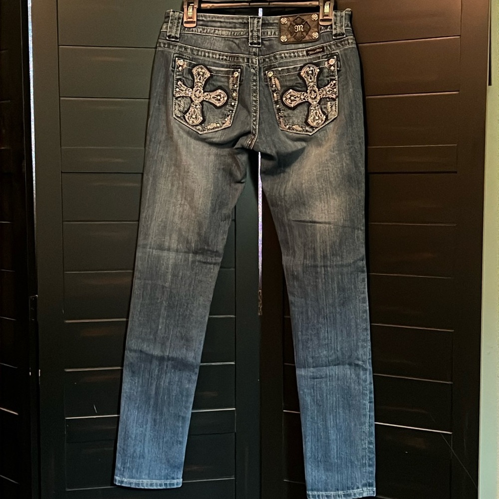 Miss Me jeans Skinny, size 27x30 actual (JP61335) - Picture 2 of 12